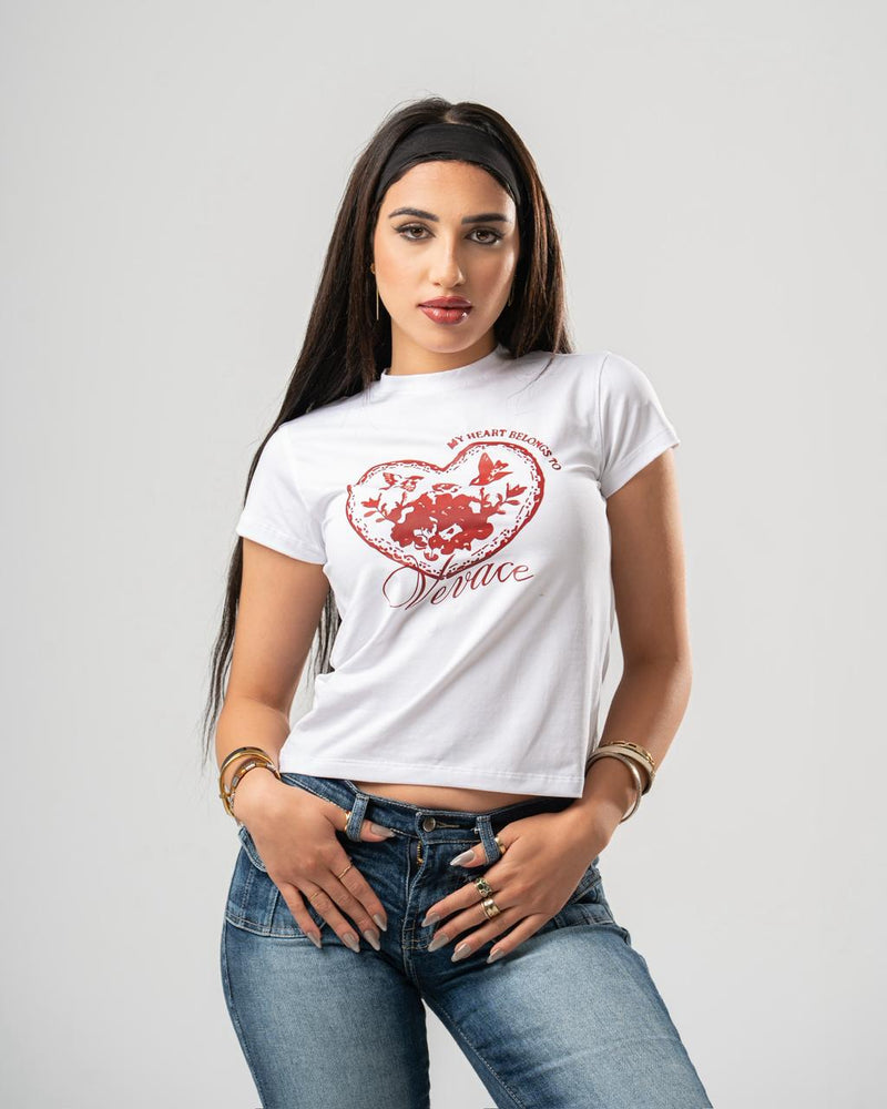 Red V BABY TEE