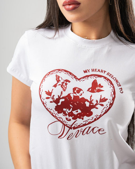 Red V BABY TEE