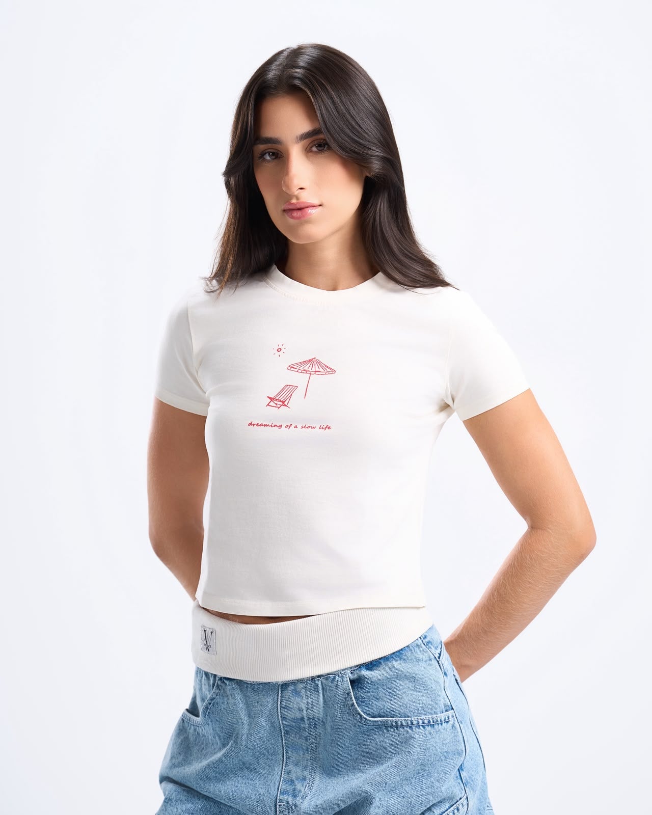 Slow Life Baby Tee